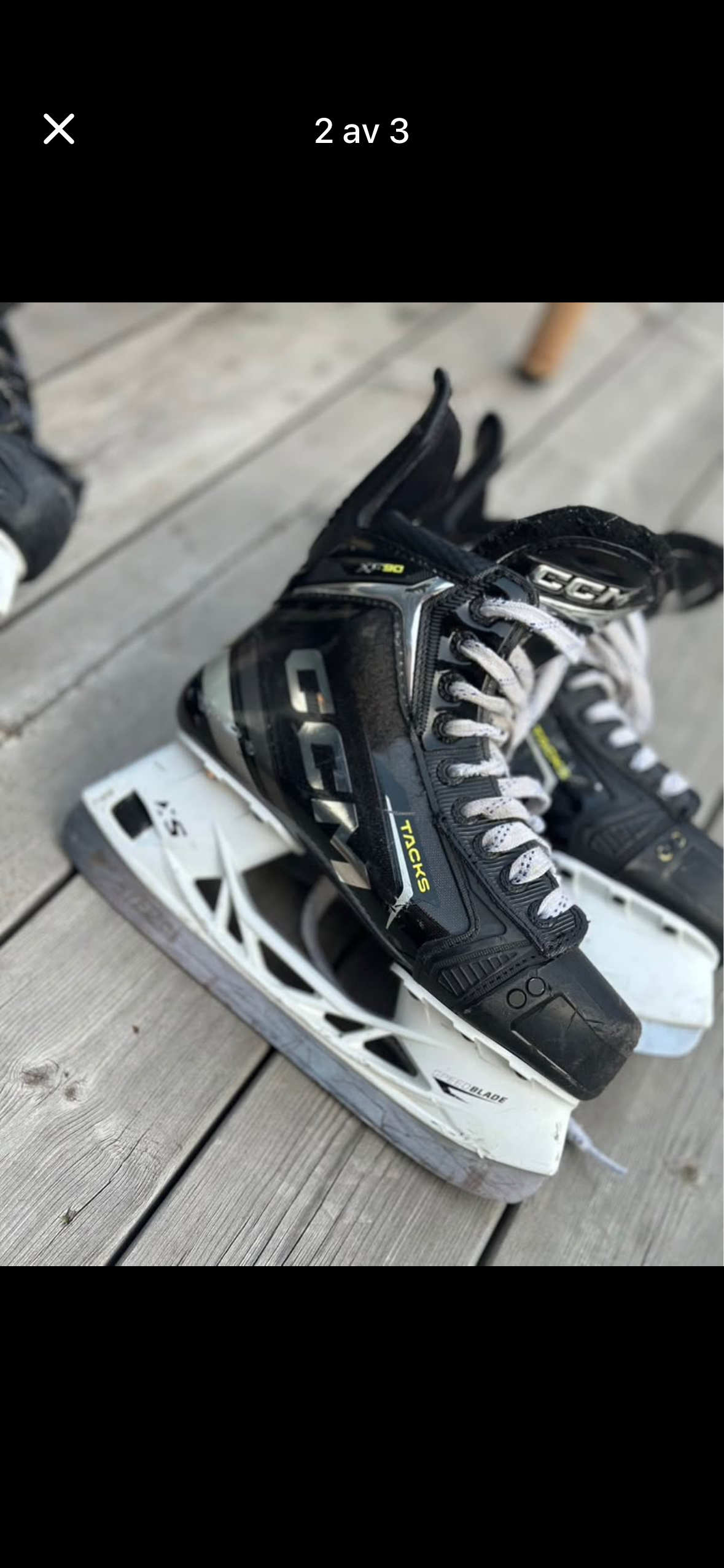 CCM skridskor TACKS XF90